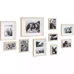 Natural and White 10-pc. Gallery Wall Frame Set