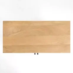 Natural Arch Cane and Wood Cabinet