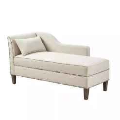 Natural Brett Accent Chaise Lounge