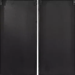 Natural Diamond Wood Panel Wall Plaques, Set of 2