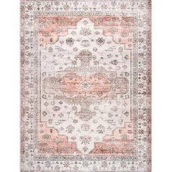 Natural Faded Vintage Washable Runner