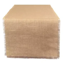 Natural Jute Table Runner, 110 in.