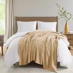 Natural Liquid Cotton King Blanket