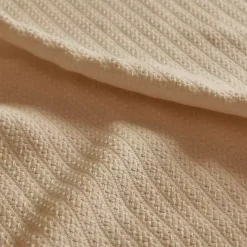 Natural Liquid Cotton Twin Blanket