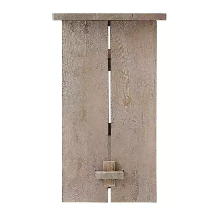 Natural Mango Wood Farmhouse Console