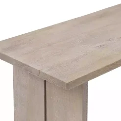 Natural Mango Wood Farmhouse Console