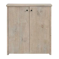 Natural Mango Wood Shoe Cubbie