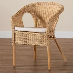 Natural Rattan Abbey Dining Chair