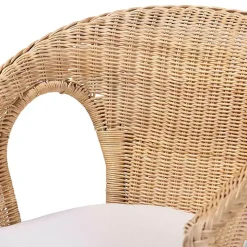 Natural Rattan Abbey Dining Chair