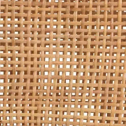 Natural Rattan and Wood Counter Stool