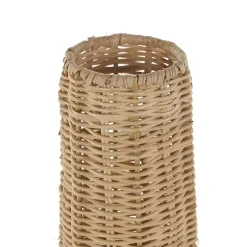 Natural Rattan Hourglass Vase