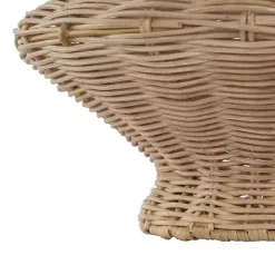 Natural Rattan Hourglass Vase