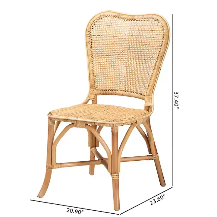 Natural Rattan Woven Irene Dining Chair