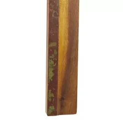 Natural Reclaimed Wood Cross Wall Plaque