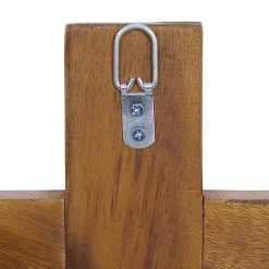 Natural Reclaimed Wood Cross Wall Plaque