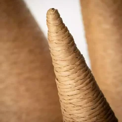 Natural Rope Tabletop Christmas Trees, Set of 3