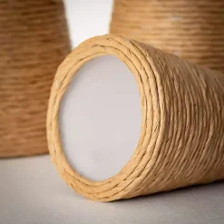 Natural Rope Tabletop Christmas Trees, Set of 3