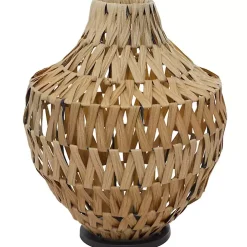 Natural Seagrass Tapered Neck Coastal Vase