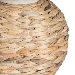 Natural Seagrass Woven Table Lamp