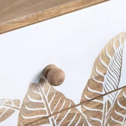 Natural Seaside Tropical Leaves 3-Drawer Chest