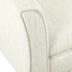 Natural Textured Barrel Accent Chair