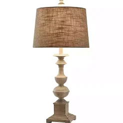 Natural Traditional Farmhouse Table Lamp