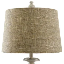 Natural Traditional Farmhouse Table Lamp