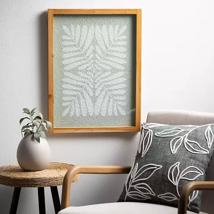 Natural Wood and Seagrass Accent Tables, Set of 2