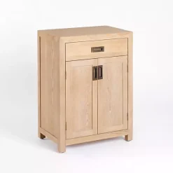 Natural Wood Closed Modular Cabinet