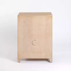 Natural Wood Closed Modular Cabinet