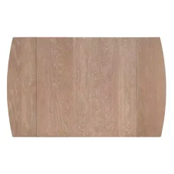 Natural Wood Drop Leaf Dining Table