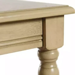 Natural Wood Sybil Accent Table