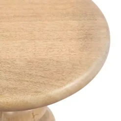 Natural Wood Tirollo Accent Table
