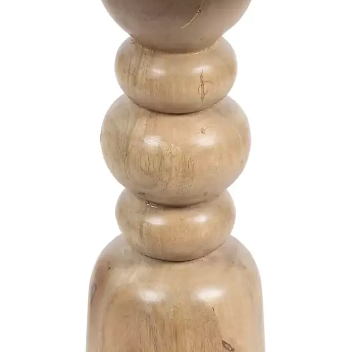 Natural Wood Tirollo Accent Table