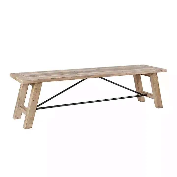 Natural Wooden Sonoma Dining Bench