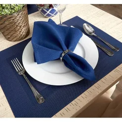 Nautical Blue Double Frame Placemats, Set of 6