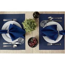 Nautical Blue Double Frame Placemats, Set of 6