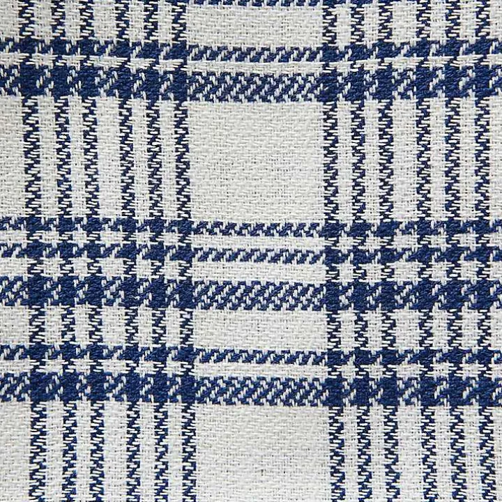 Nautical Blue Woven Dish Towels, Set of 5