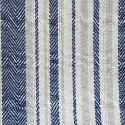 Nautical Blue Woven Dish Towels, Set of 5