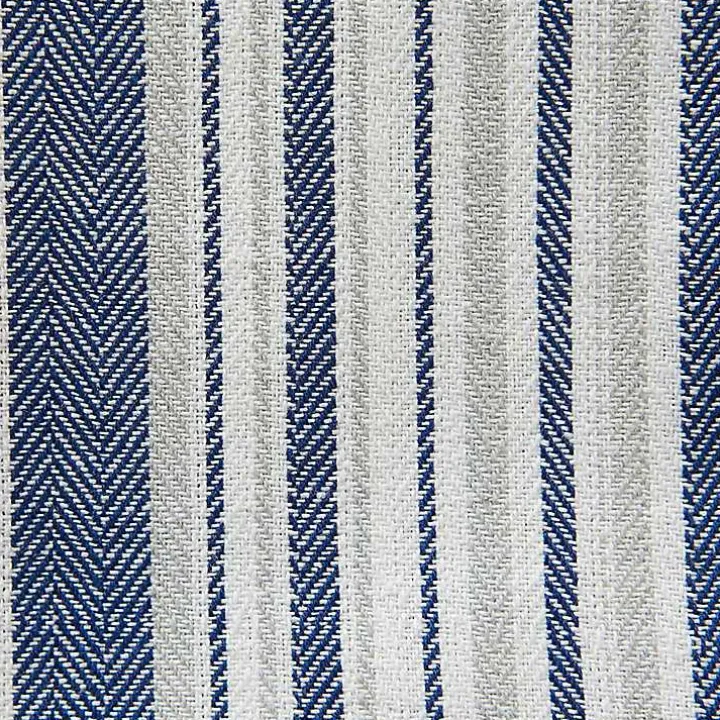 Nautical Blue Woven Dish Towels, Set of 5