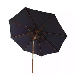 Navy 9 ft. Eucalyptus Outdoor Umbrella