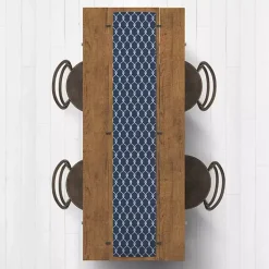 Navy Blue Nautical Knots Table Runner, 72 in.