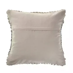 Navy Bold Textured Pillow