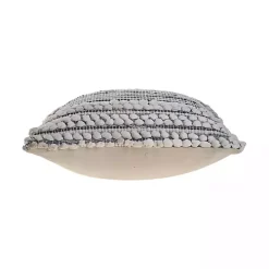 Navy Bold Textured Pillow