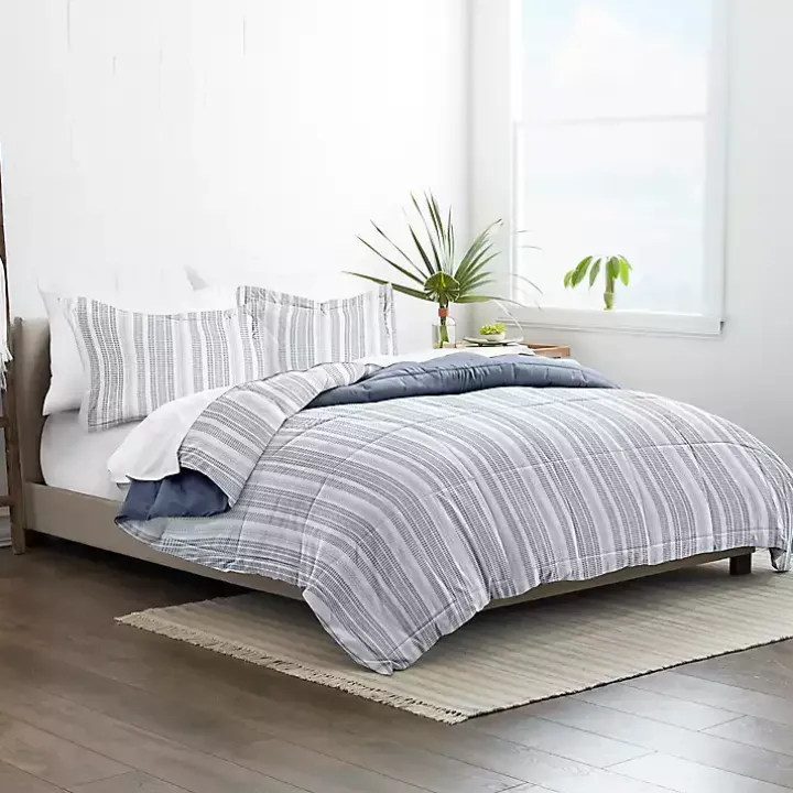 Navy Farmhouse Dreams Queen 3-pc. Comforter Set