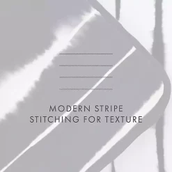 Navy Linear Reversible 3-pc. King Quilt Set