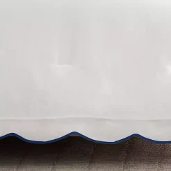 Navy Scalloped Edge 3-pc. King Comforter Set