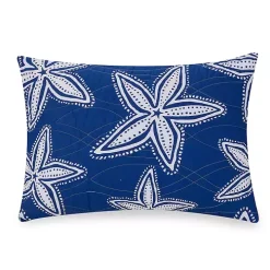 Navy Sea Star 2-pc. Twin Quilt Set