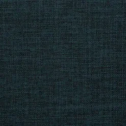 Navy Upholstered Eliza Round Storage Ottoman