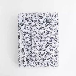 Navy Vines 3-pc. King Duvet Cover Set